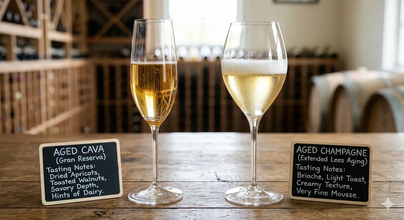 Cava vs Champagne